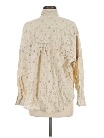 American Eagle Outfitters Long Sleeve Button-Down Shirt (view 2)