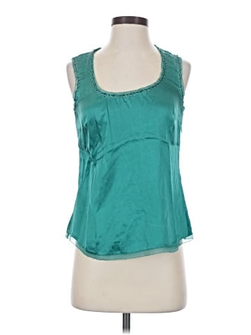 Tahari Sleeveless Silk Top (view 1)