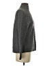 Anne Klein Argyle Gray Turtleneck Sweater Size S - photo 4