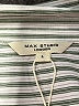 Max Studio Stripes Green Silver Short Sleeve Blouse Size L - photo 7