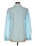 Lilly Pulitzer 100% Polyester Blue Long Sleeve Blouse Size M - photo 2