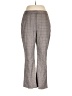 Topshop Plaid Gray Dress Pants Size 10 - photo 1