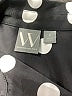 Worthington 100% Polyester Polka Dots Black Casual Dress Size S - photo 7