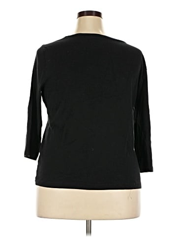 Talbots Outlet 3/4 Sleeve T-Shirt (view 2)
