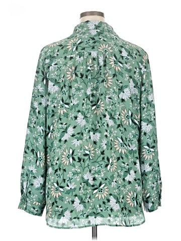 Ann Taylor Long Sleeve Blouse (view 2)