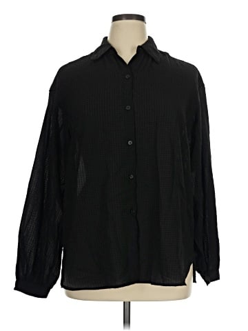 Max Studio Long Sleeve Blouse (view 1)