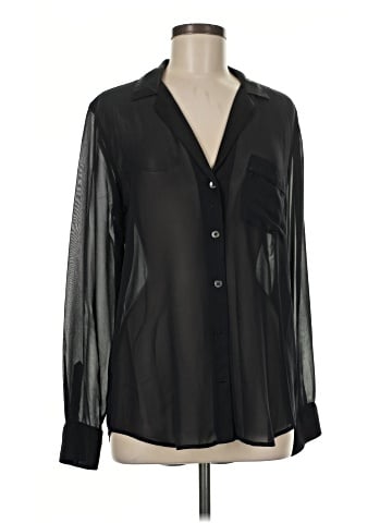 Equipment Long Sleeve Blouse (view 1)