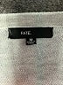 Fate Gray Silver Pullover Sweater Size M - photo 7