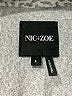 Nic + Zoe Silver Cardigan Size L - photo 4
