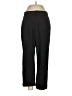 Gap Solid Black Dress Pants Size Med Petite - photo 1