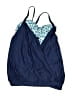 Next Paisley Blue Swimsuit Top Size Sm (34B) - photo 1