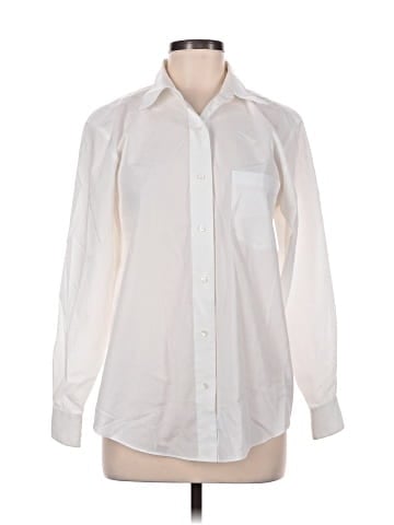 Foxcroft Long Sleeve Button-Down Shirt (view 1)