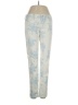 American Eagle Outfitters Floral Ivory Jeans Size 4 - photo 1
