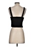 Aqua 100% Polyester Black Sleeveless Top Size S - photo 2