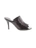 Salvatore Ferragamo Gray Heels Size 7 - photo 1