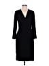 Anne Klein Solid Black Cocktail Dress Size M - photo 1