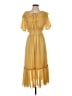 Moon River 100% Polyester Yellow Cocktail Dress Size S - photo 1