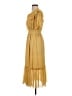 Moon River 100% Polyester Yellow Cocktail Dress Size S - photo 5