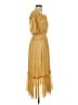 Moon River 100% Polyester Yellow Cocktail Dress Size S - photo 4