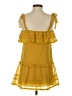 Tularosa 100% Polyester Yellow Casual Dress Size XS - photo 2