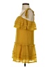 Tularosa 100% Polyester Yellow Casual Dress Size XS - photo 5