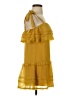 Tularosa 100% Polyester Yellow Casual Dress Size XS - photo 4