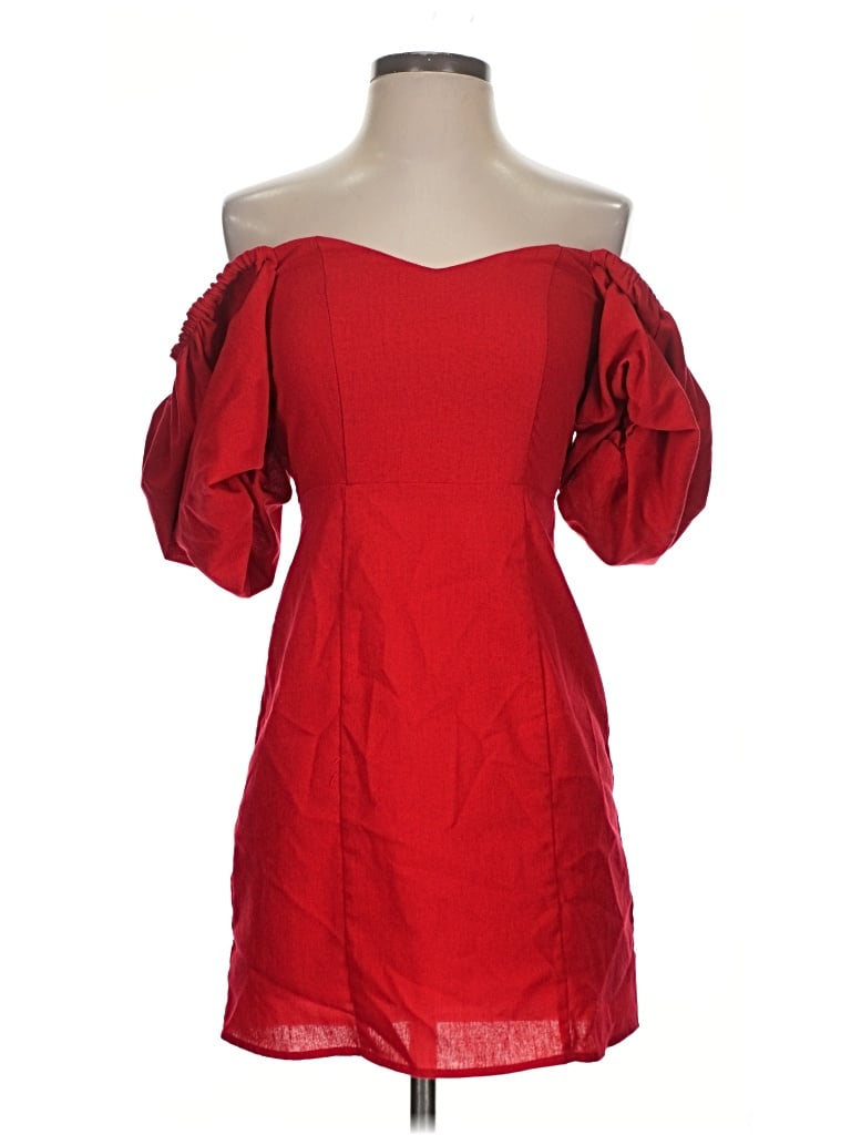Pre-owned Mi Ami Cocktail Dress In Red