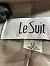 Le Suit 100% Polyester Tan Blazer Size 12 - photo 6