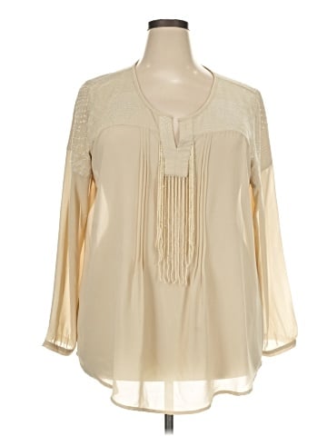 Chico's Long Sleeve Blouse (view 1)