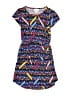 Lularoe Print Blue Dress Size 8 - photo 1