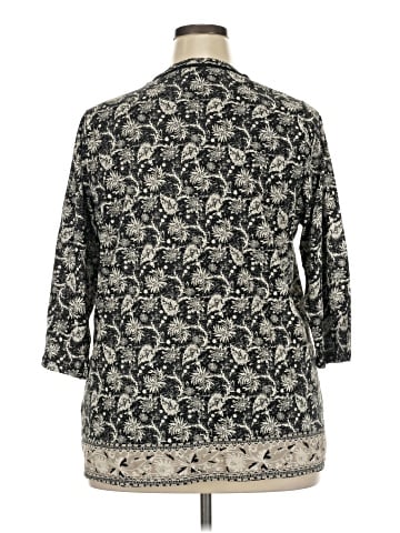 Lucky Brand 3/4 Sleeve Blouse (view 2)