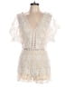 Soieblu 100% Polyester Ivory Romper Size L - photo 1