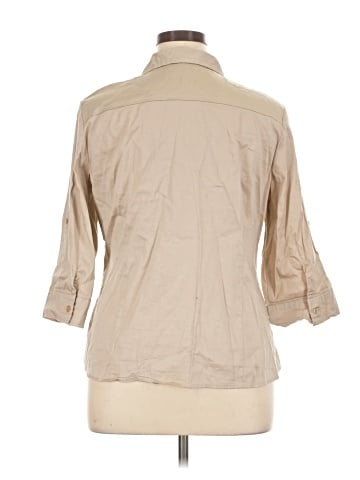 Apt. 9 3/4 Sleeve Button-Down Shirt (view 2)