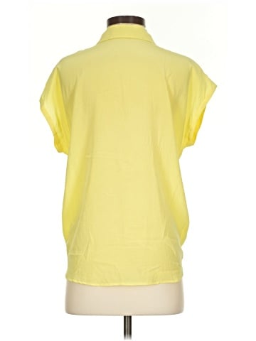 Equipment Short Sleeve Silk Top (view 2)