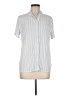 Amazon Essentials Blue Short Sleeve Blouse Size M - photo 1