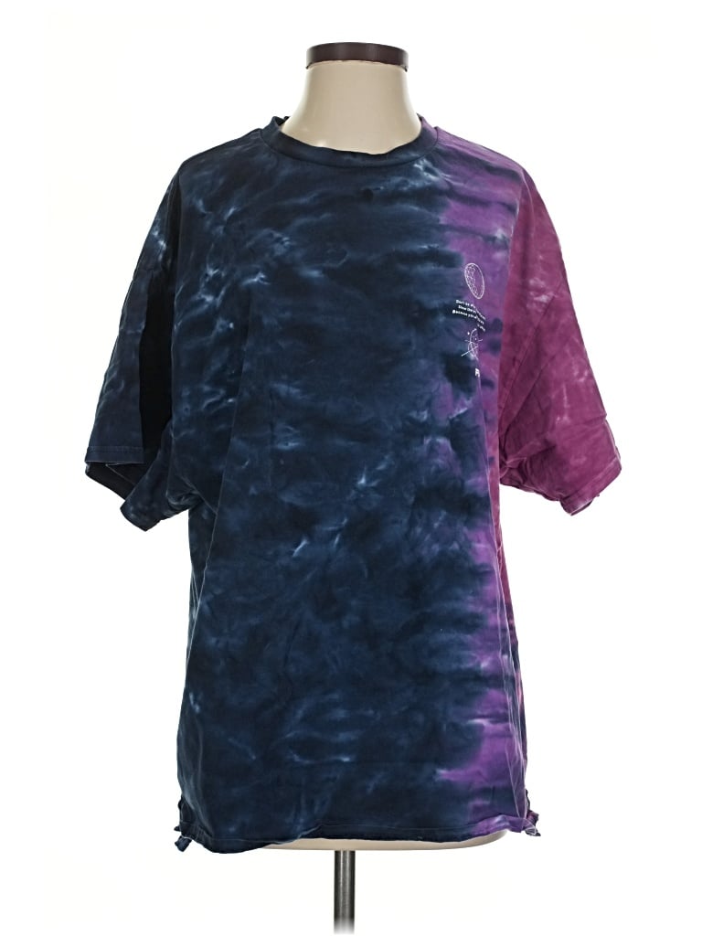 Pre-owned Fila Short Sleeve T-shirt In Purple