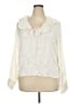 J.Crew 100% Viscose Ivory Long Sleeve Blouse Size XXL - photo 1