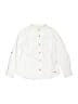 Zara Solid White Long Sleeve Button-Down Shirt Size 7 - photo 1