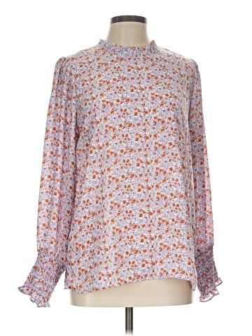 Cupcakes & Cashmere Long Sleeve Blouse (view 1)