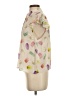 Alice + Olivia 100% Polyester Print Ivory Short Sleeve Blouse Size S - photo 5