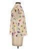 Alice + Olivia 100% Polyester Print Ivory Short Sleeve Blouse Size S - photo 4