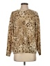 Alfred Dunner Animal Print Tan Pullover Sweater Size S - photo 1