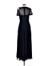 Xscape 100% Polyester Blue Cocktail Dress Size 10 - photo 2