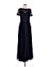 Xscape 100% Polyester Blue Cocktail Dress Size 10 - photo 1