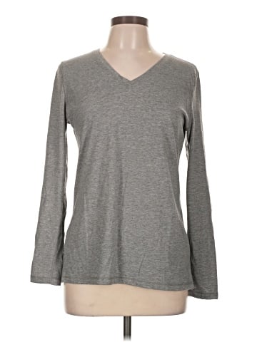 Danskin Now 3/4 Sleeve T-Shirt (view 1)