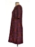 Taylor Print Burgundy Cocktail Dress Size 12 - photo 5