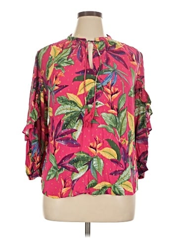 Chico's 3/4 Sleeve Blouse (view 1)