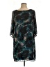 Spense 100% Polyester Camo Teal Casual Dress Size 12 - photo 1