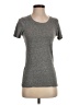 Monrow Tweed Gray Short Sleeve T-Shirt Size S - photo 1