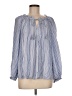 Max Studio Blue Long Sleeve Blouse Size M - photo 1
